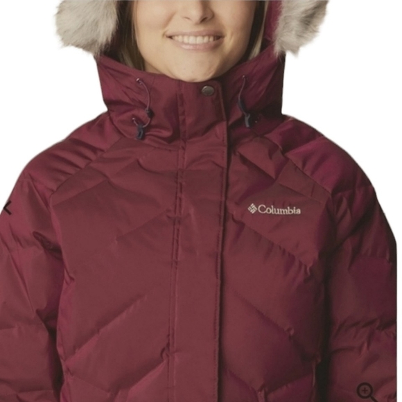 Columbia Lay D Coat Down II Long Puffer Thermal Winter Snow Jacket sz S - Picture 4 of 16